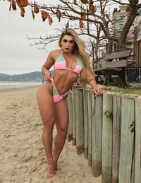 BIKINI SET S LINE WITH LACE BOTTOM