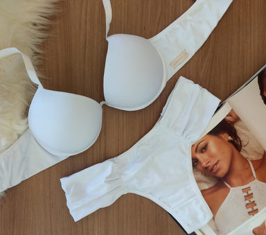 Brazilian Wired Push-Up Lingerie Set