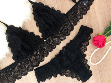 Brazilian de Luxe Crafted Lingerie Set