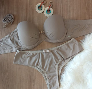 Brazilian Strapless Bliss Lingerie Set