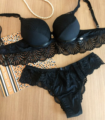 Brazilian Mini Cropped Lingerie Set