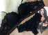 Brazilian Structured Cropped Lingerie Set in Lace and Mesh