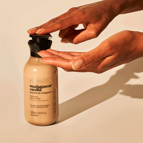 NATIVA SPA MADAGASCAR LOÇÃO CORPORAL SUAVIZANTE BAUNILHA