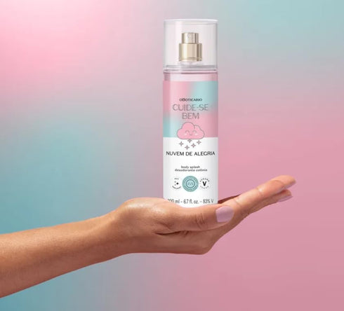 O Boticário Cuide-se Bem Nuvem de Alegria Deodorant Body Splash 200ml