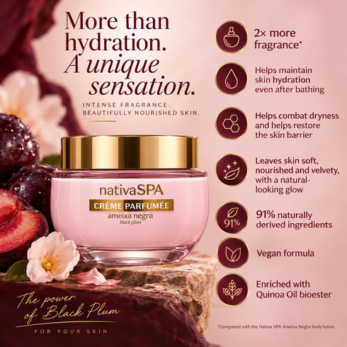 O Boticário Nativa SPA Ameixa Negra Ultra-Perfumed Body Cream 200g