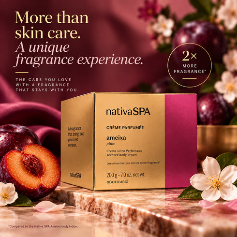 O Boticário Nativa SPA Ameixa Ultra-Perfumed Body Cream 200g