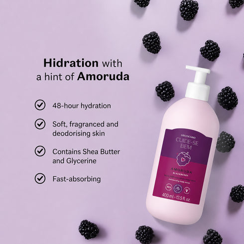 O Boticário Cuide-se Bem Amoruda Moisturising Body Lotion 400ml