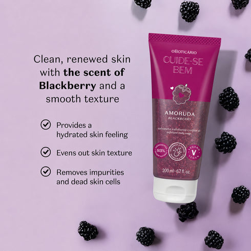 O Boticário Cuide-se Bem Amoruda Exfoliating Body Scrub 200ml