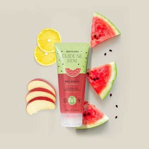 O Boticário Cuide-se Bem Watermelon Refreshing Hydrating Gel Deodorant 200g