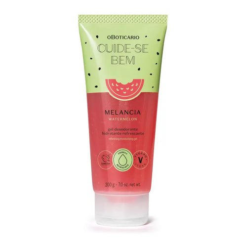O Boticário Cuide-se Bem Watermelon Refreshing Hydrating Gel Deodorant 200g