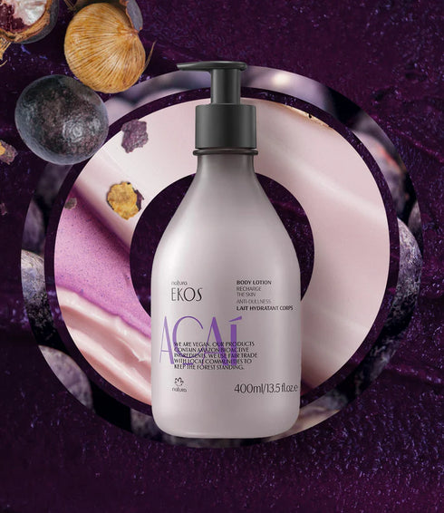 Natura Ekos Açaí Moisturising Deodorant Body Cream 400 ml