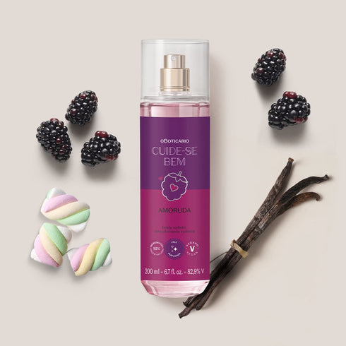 O Boticário Cuide-se Bem Amoruda Body Splash 200ml