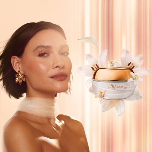 O Boticário Lily Lumière Satin Body Cream 250g