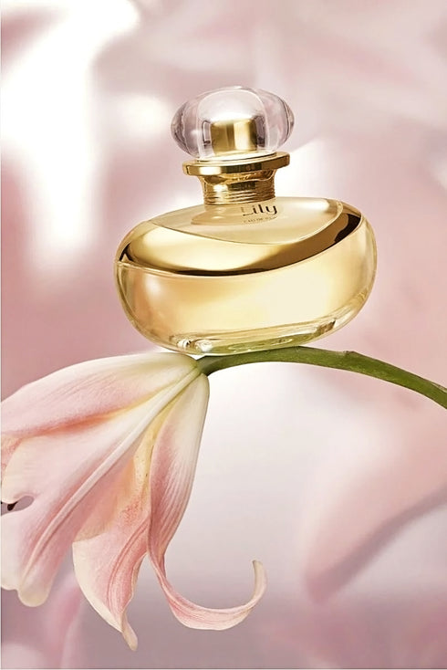 O Boticário Lily Gift Set: Eau De Parfum 75ml + Satin Cream Body Deodorant 250g