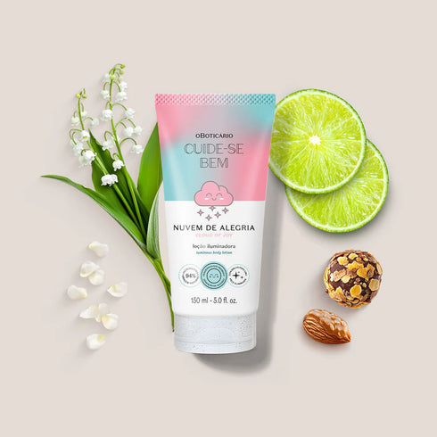 O Boticário Cuide-se Bem Nuvem de Alegria Illuminating Moisturising Body Lotion 150ml