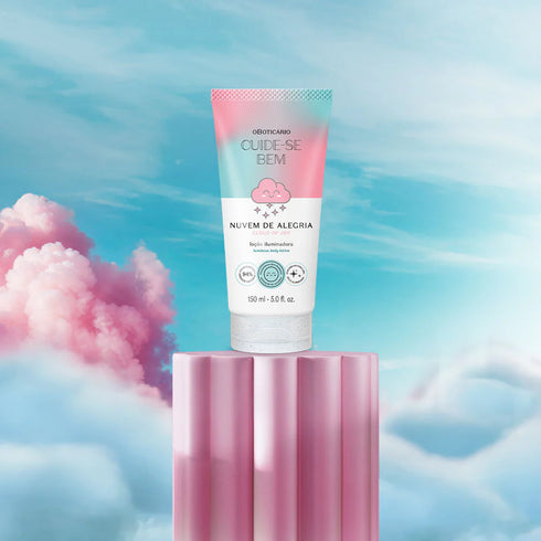 O Boticário Cuide-se Bem Nuvem de Alegria Illuminating Moisturising Body Lotion 150ml