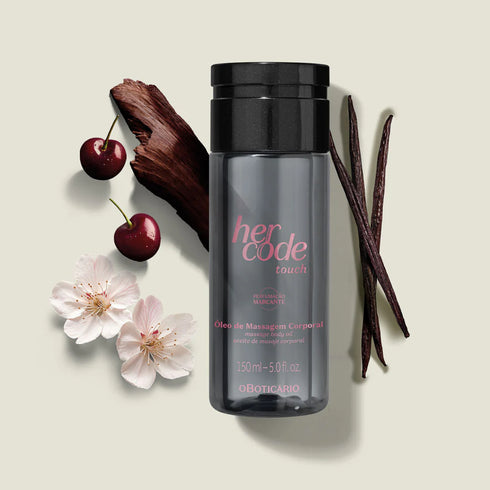 O Boticário Her Code Touch Body Massage Oil 150ml