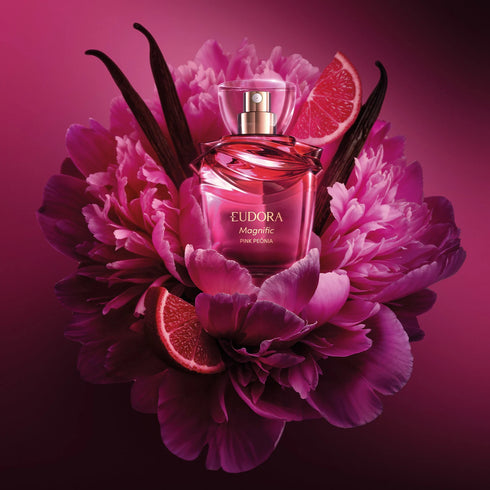 Eudora Magnific Pink Peônia Eau de Cologne 75ml