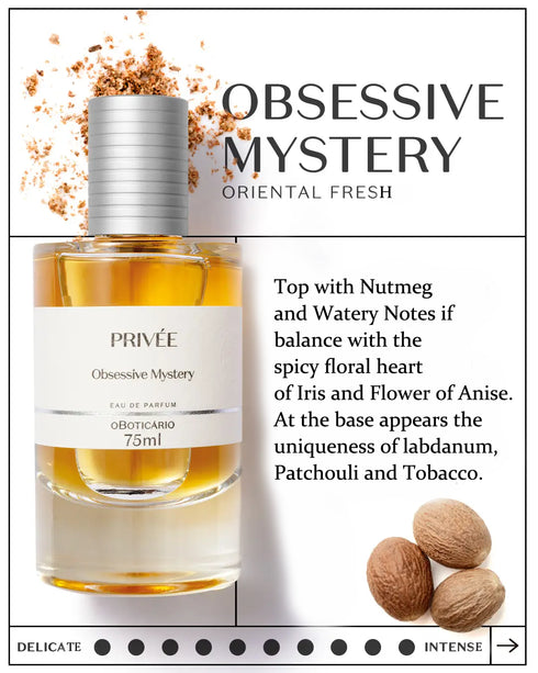 O Boticário Privée Obsessive Mystery Eau de Parfum 75ml