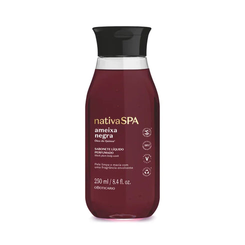 O Boticário Nativa SPA Black Plum Perfumed Liquid Soap 250ml