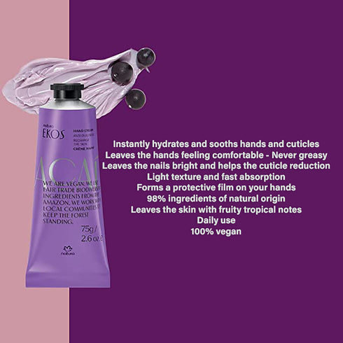 Natura Ekos Açaí Hand Cream 75g