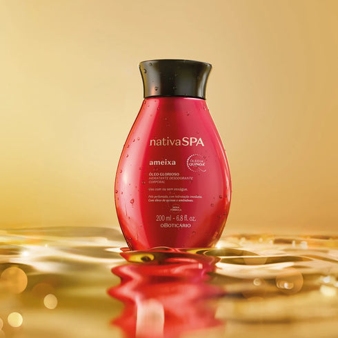 O Boticário Nativa Spa Glorioso Plum Nourishing Body Oil 200ml