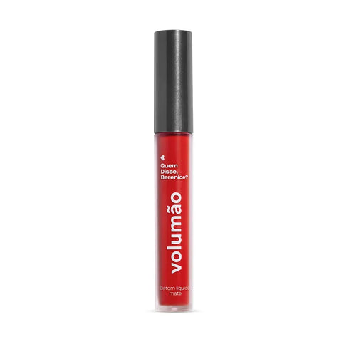 O Boticário QDB? Volumão Liquid Lipstick – Red Morangoli 4ml