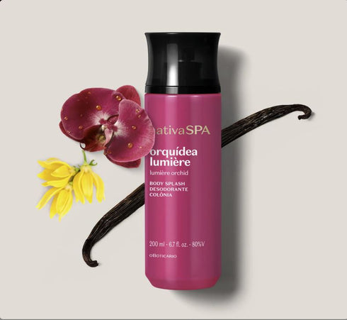 O Boticário Nativa SPA Orchid Lumière Body Splash Deodorant 200ml