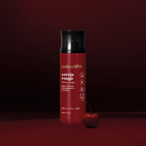 O Boticário Nativa SPA Cherry Rouge Body Splash 200ml