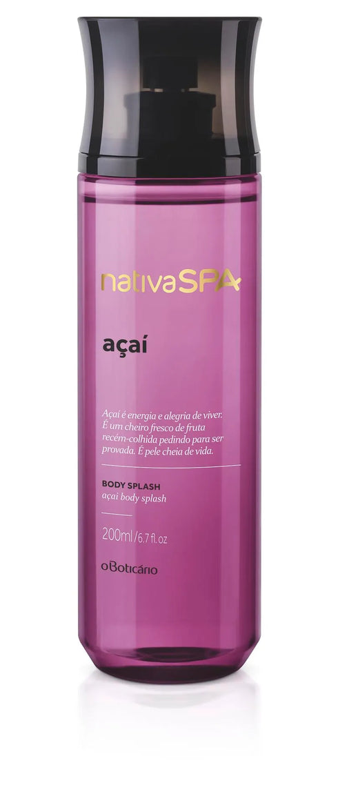 O Boticário Nativa Spa Açaí Body Splash Deodorant 200ml