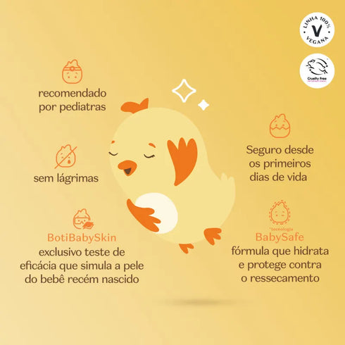 O Boticário Boti Baby Gentle Shampoo 200ml