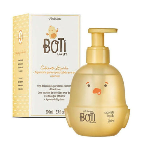 O Boticário Boti Baby Body and Hair Liquid Soap, 200ml