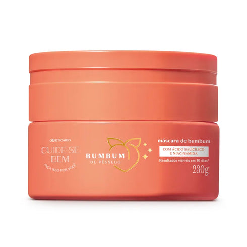 O Boticário Cuide-se Bem Bumbum de Pessego Cream Hydration Mask 230g