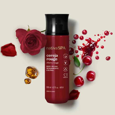 O Boticário Nativa SPA Cherry Rouge Body Splash 200ml