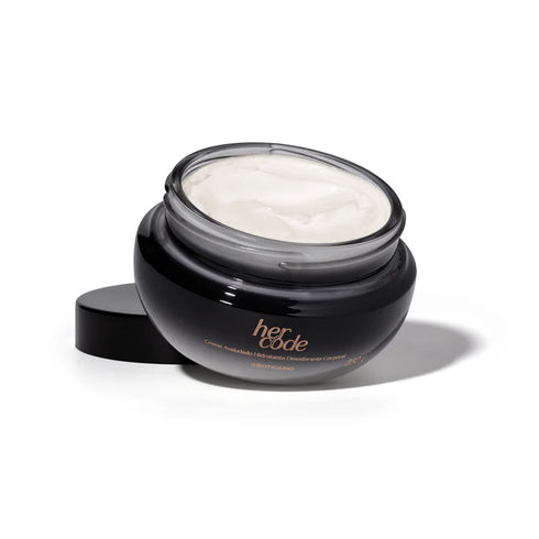 O Boticário Her Code Velvet Moisturising Deodorant Body Cream 250g