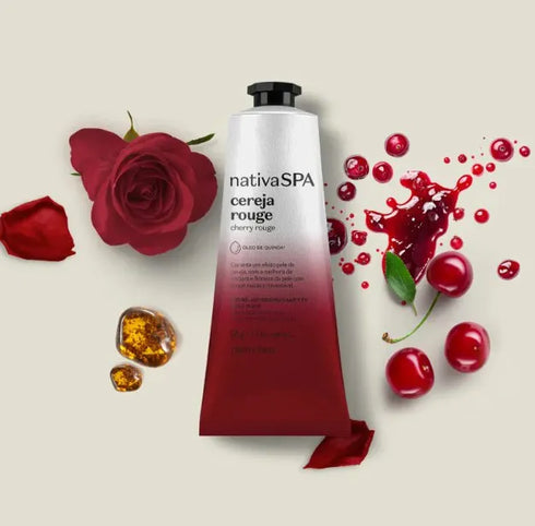 O Boticário Nativa SPA Cherry Rouge Anti-Dryness Hand Cream 50g