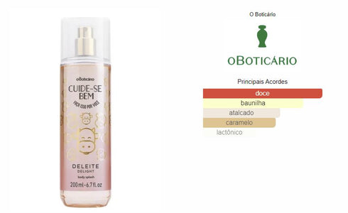 O Boticário Cuide-se Bem DeLeite Delight Body Splash 200ml