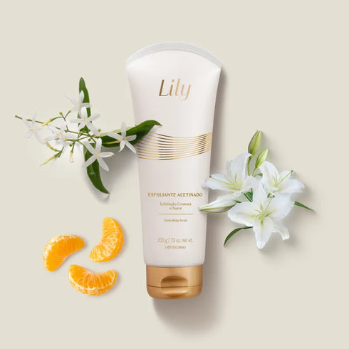O Boticário Lily Moisturising Body Scrub 200g