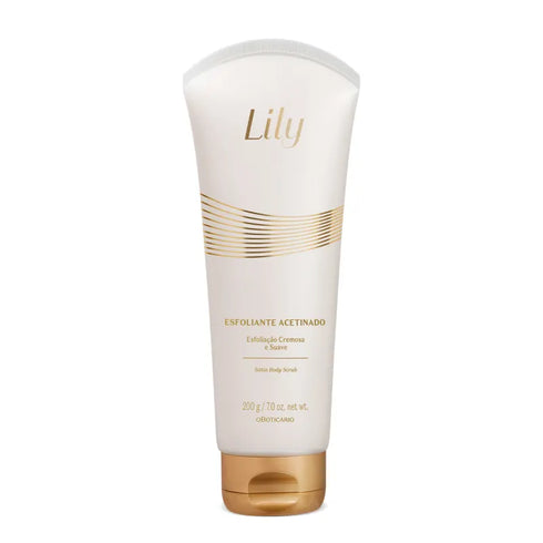O Boticário Lily Moisturising Body Scrub 200g