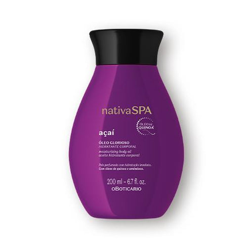 O Boticário Nativa Spa Açaí Glorioso Body Oil 200ml
