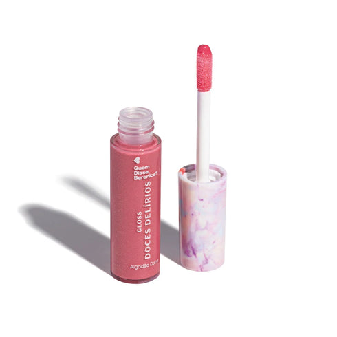 O Boticário Cuide-Se Bem Doces Delírios Algodão Doce Lip Gloss, 10ml