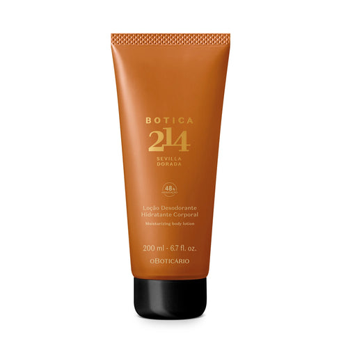 O Boticário Botica 214 Sevilla Dorada Aromatic Fougère Body Lotion 200ml