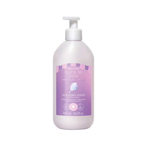 O Boticário Cuide-se Bem Algodão Doce (Cotton Candy) Body Lotion 400ml