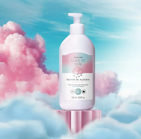 O Boticário Cuide-se Bem Nuvem de Alegria Deodorant Moisturising Body Lotion 400ml