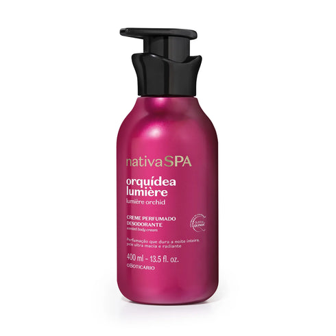 O Boticário Nativa Spa Orquídea Lumière Perfumed Body Cream 400ml