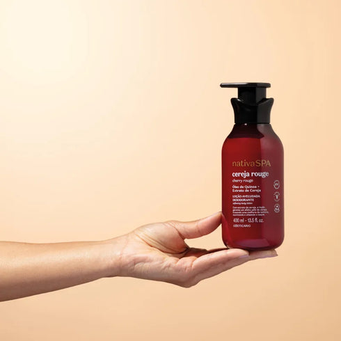 O Boticário Nativa SPA Cherry Rouge Velvety Body Lotion 400ml