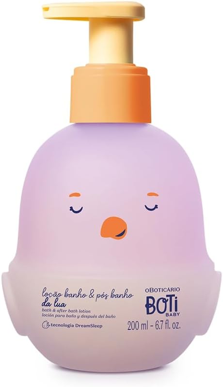 O Boticário Boti Baby Lua Bath and Post-Bath Body Lotion 200ml