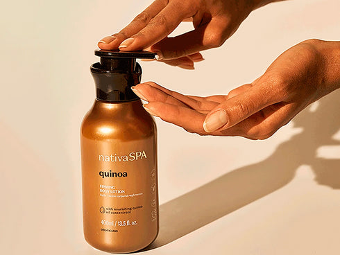 O Boticário Nativa SPA Quinoa Firming Deodorant Body Lotion 400ml