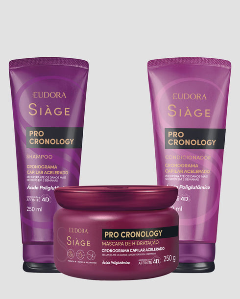 Eudora Siàge Pro Cronology Hair Care Set (3 Pieces)