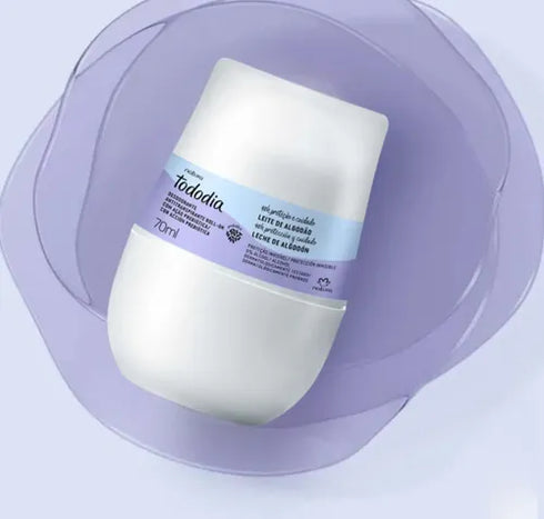 Natura Tododia Leite de Algodão Roll-On Antiperspirant Deodorant, 70ml